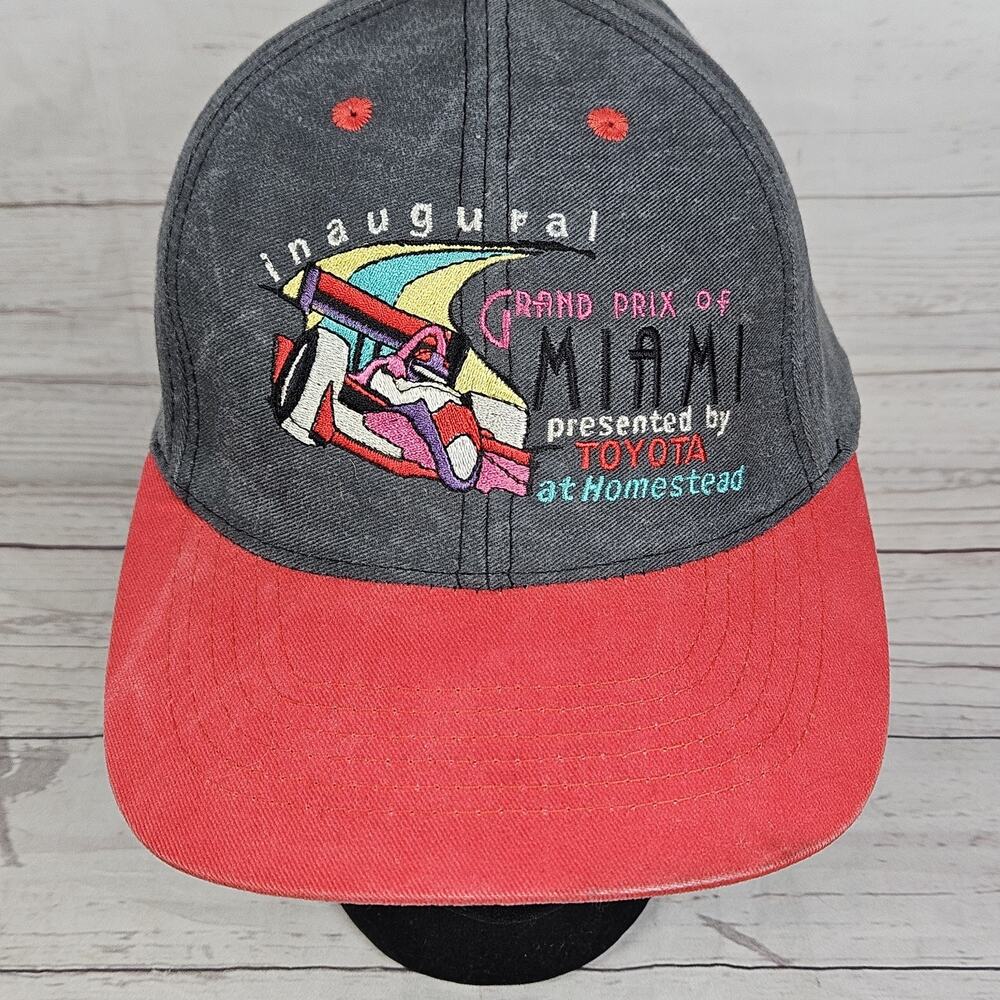 Vintage 1996 Inaugural Grand Prix of Miami Hat Presented By Toyota Strapback